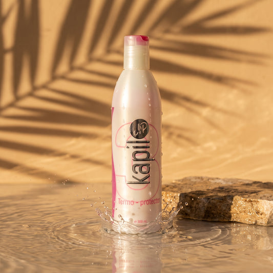 Termo-protector KapilUp en agua fresca con luz tropical — LabVittal
