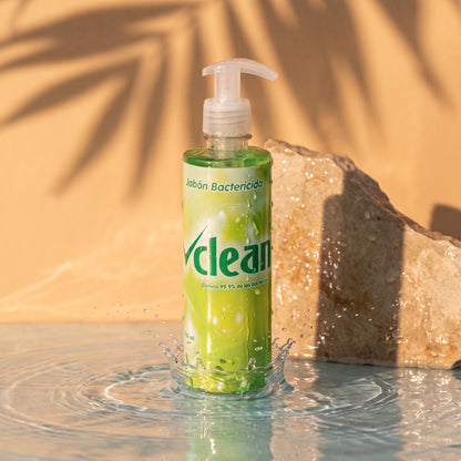 V-Clean Jabón Bactericida x 500 ml — LabVittal, línea Agua Tropical