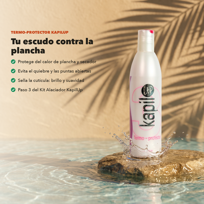 Termo-protector KapilUp: protege del calor, sella la cutícula, brillo