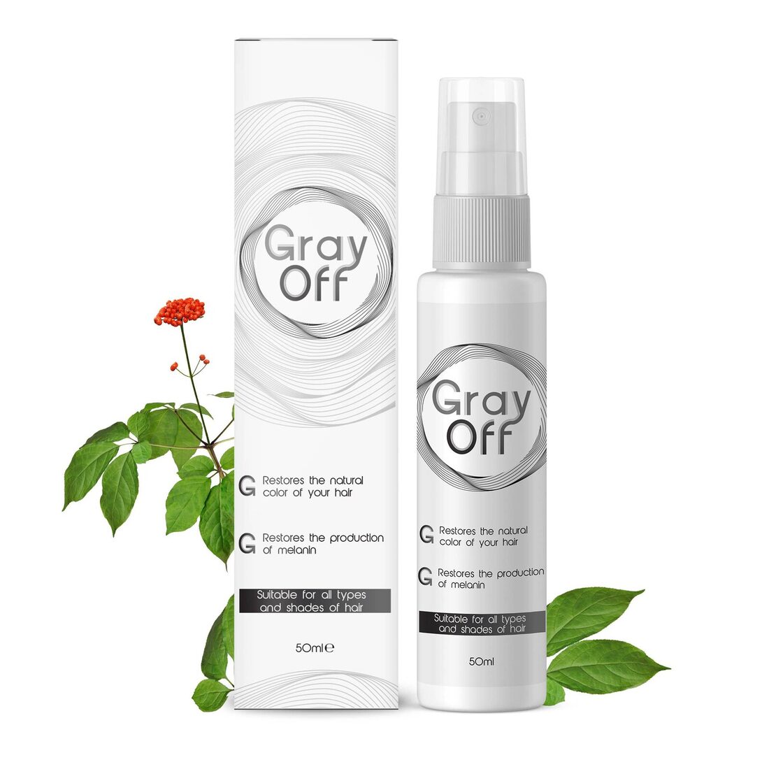GrayOFF spray anticanas 50 ml